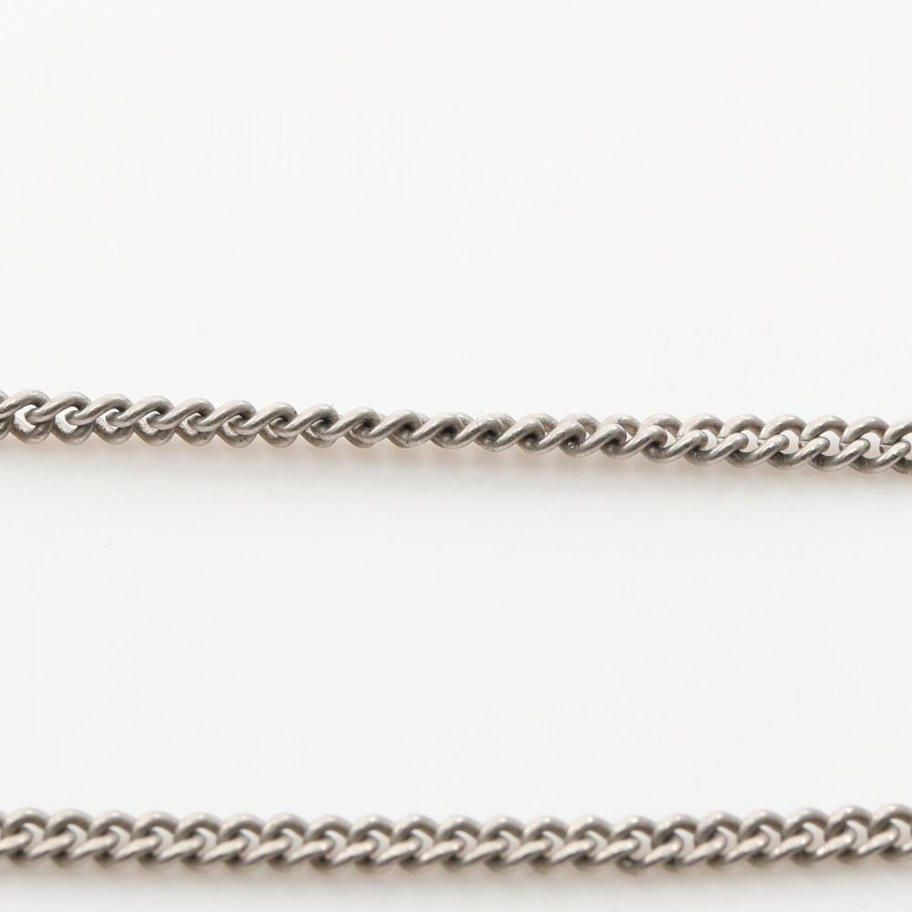 CHANEL Silver Logo Necklace - Picture 7 of 7